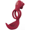 MyPlayToys Cockring avec Rose Vibrante ROSEVIBS
